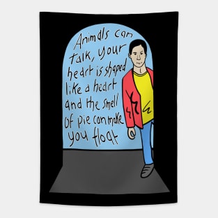 Cartoon Abed Nadir Tapestry