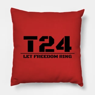 T24 - Let Freedom Ring (B) Pillow