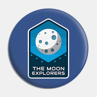 The Moon Explorers Pin