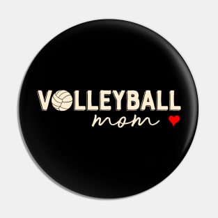 Volleyball Mom Pin