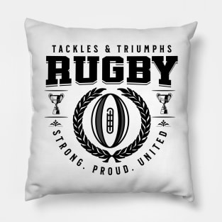 Rugby glory, tackles & triumphs collection Pillow