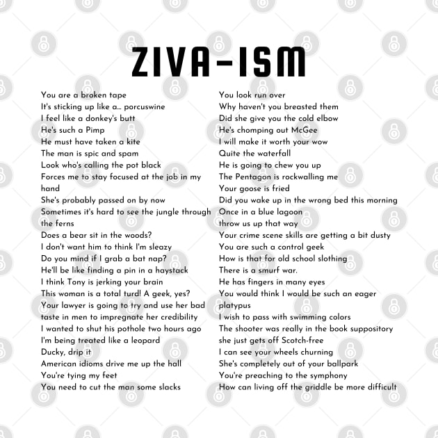 Ziva-ism by ShopgirlNY