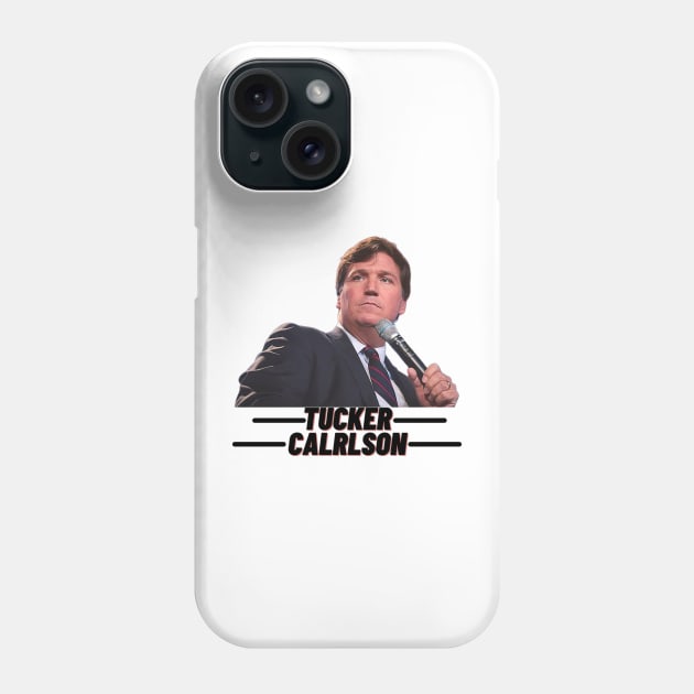 Tucker Carlson Phone Case by understack