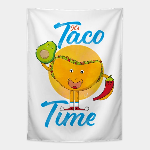 Taco time Tapestry by Raphoto1