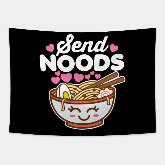 Send Noods Ramen Tapestry by DetourShirts