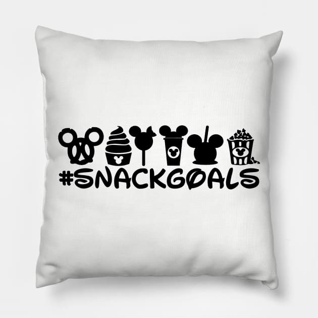 Snacks Goal Pillow by cInox