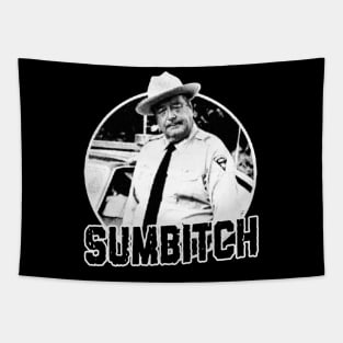 Black White Sumbitch Tapestry