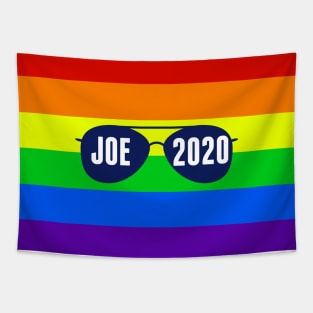 Joe Biden 2020 Rainbow Sunglasses Tapestry