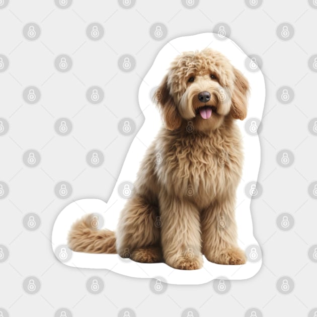 Australian Labradoodle Magnet by millersye