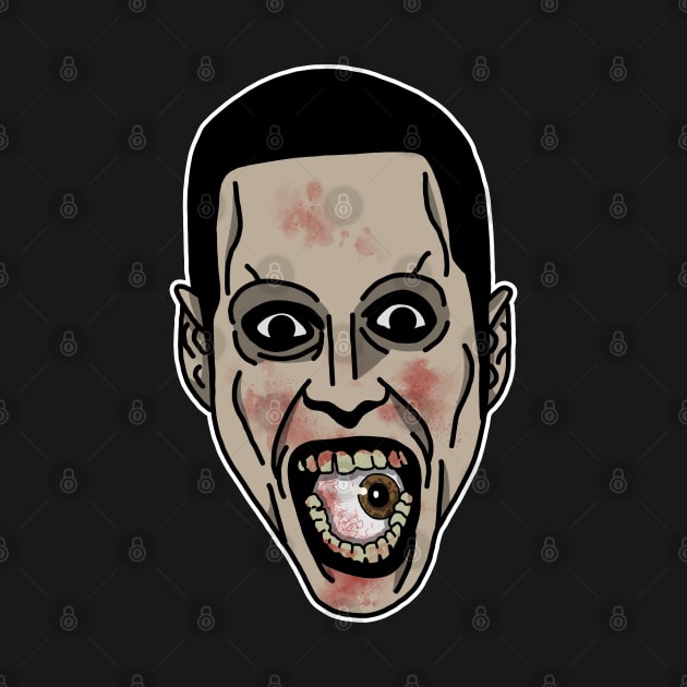 Zombie Face by deadEYEZ
