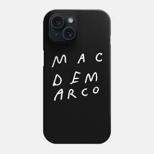 Mac Demarco Salad Days Handwriting Inverted Phone Case