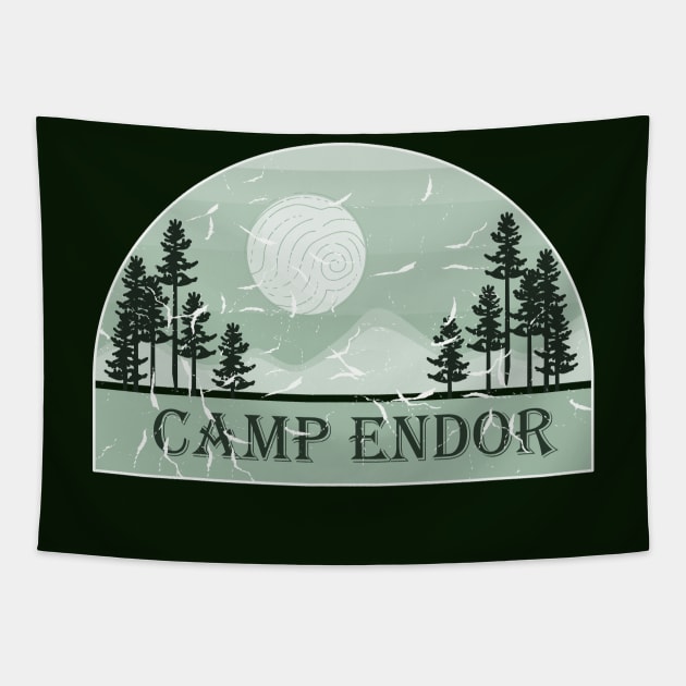 Camp Endor Tapestry by Sci-Emily