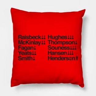 Captains of the Title Winners Pillow