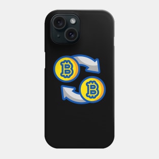 BITCOIN IS TRANSACTIONS Phone Case