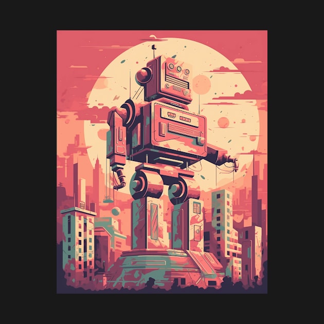 Retro-Futuristic Robots by A Fish Called Bob