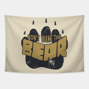 don t wake the bear trace Tapestry