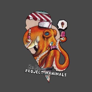 Manny Tentacles - Ice cream man...err octopus T-Shirt