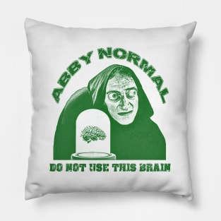 abbynormal #2//green solid style Pillow