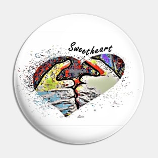 ASL Sweetheart Pin