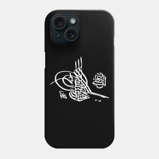 Signature of Sultan Abdulhamid II Ottoman Empire Tughra Gift Phone Case