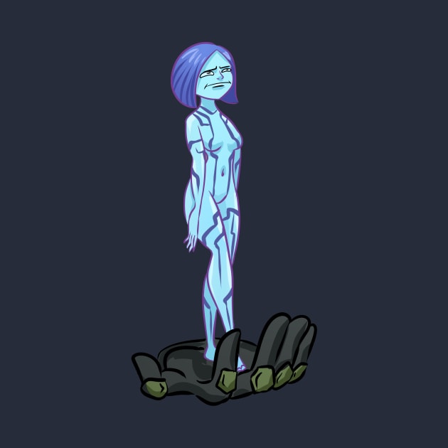 Annoyed Cortana by JXG