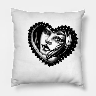 Pretty girl Pillow