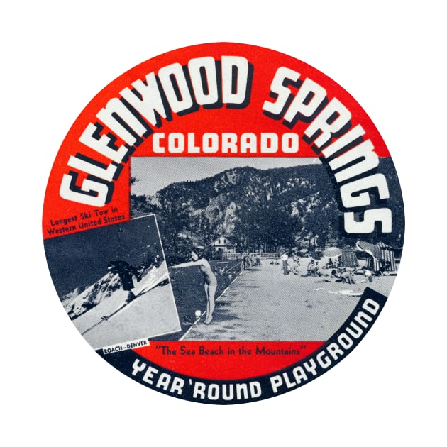 1940s Glenwood Springs Colorado by historicimage