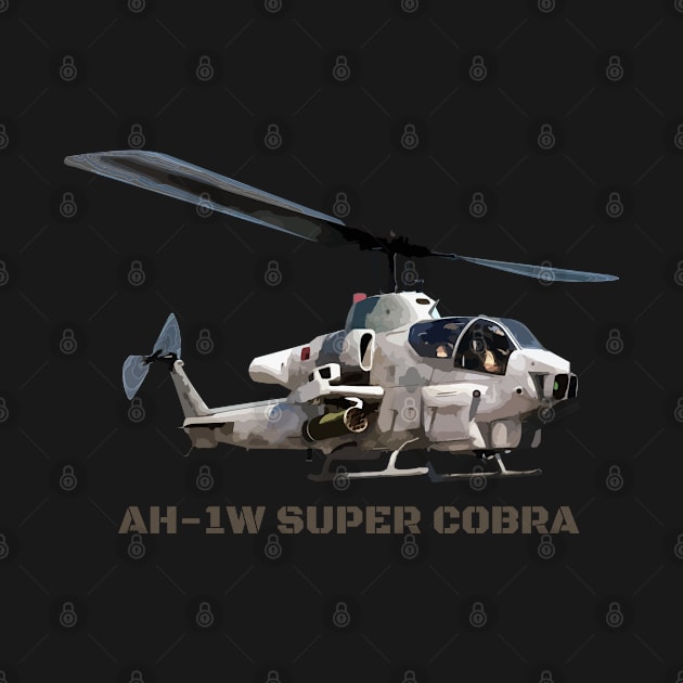 AH 1 Super Cobra Combat Attack Helicopter Gunship by Battlefields