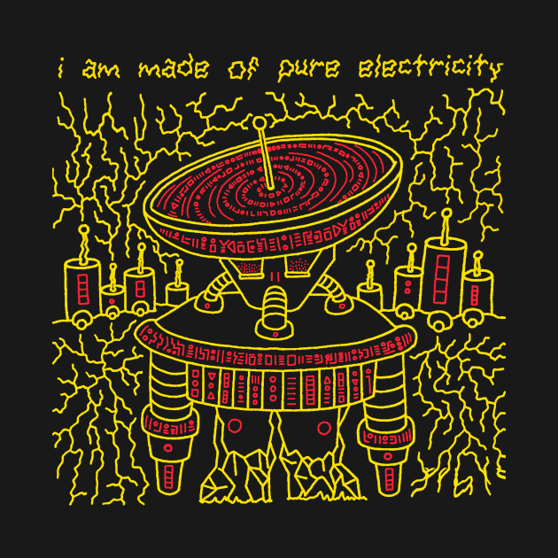 I Am Made of Pure Electricity by RaminNazer