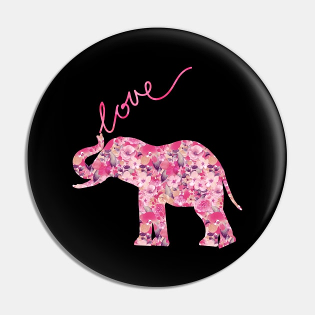 Elephant love Pin by LebensART