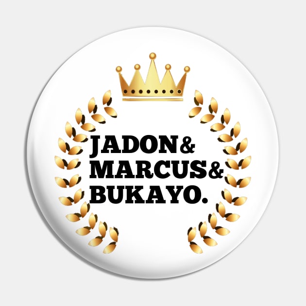 Jadon & Marcus & Bukayo Essential, Team supporter, soccer, england Pin by BeNumber1