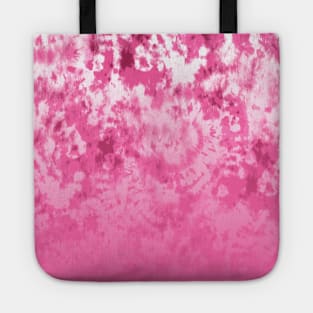 Ombre Hot Pink Tie-Dye Tote