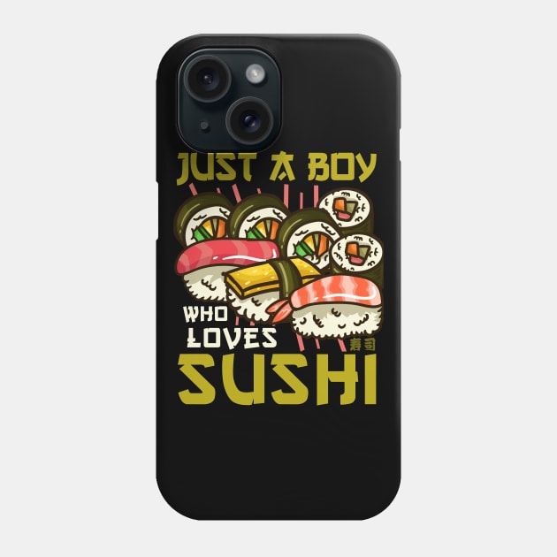 Sushi Japanese Kawaii Phone Case by CreativeGiftShop