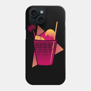 Retrowave Cocktail Phone Case