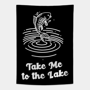 take me to the lake Tapestry