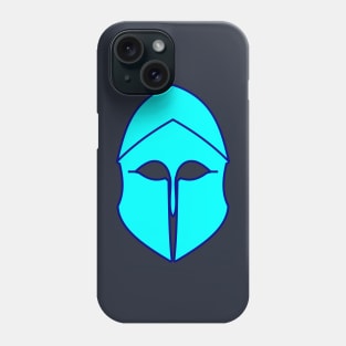 Corinthian helmet (aqua blue) Phone Case