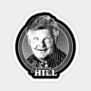 Benny Hill --- 70s Retro Fan Design Magnet