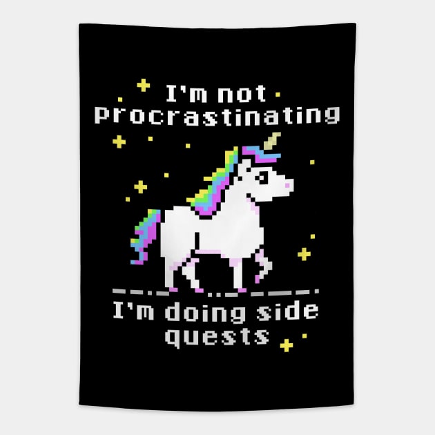 I'm not procrastinating Tapestry by NinthStreetShirts