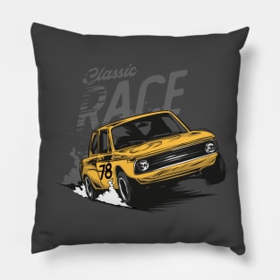 Classic Race Car 78 Pillow