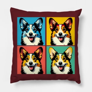 Cardigan Welsh Corgis Pop Art - Dog Lovers Pillow