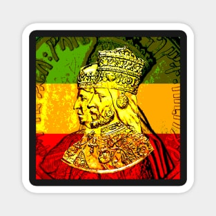 His Majesty Haile Selassie Empress Menen Magnet