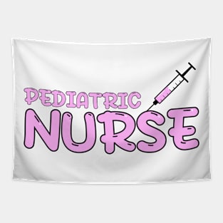 Pediatric Nurse Pink Tapestry