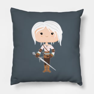 Lady of Space and Time Pillow