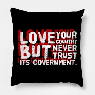 Love your country Pillow