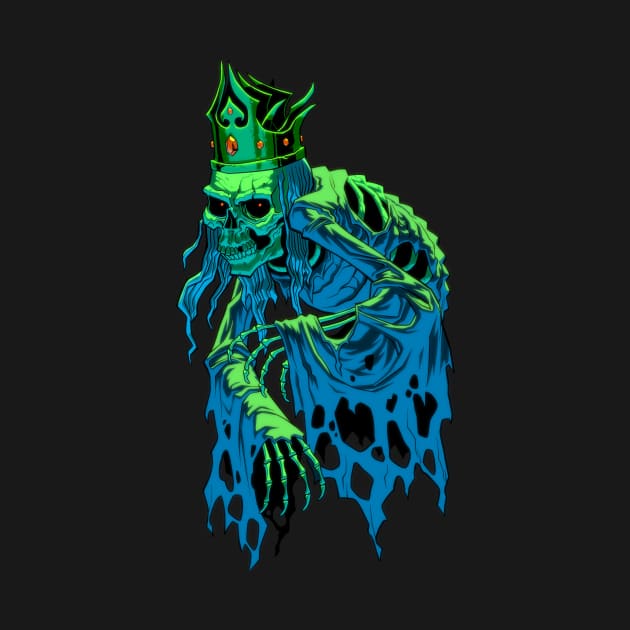 Lich King - Master Of Dust (green version) by tommartinart