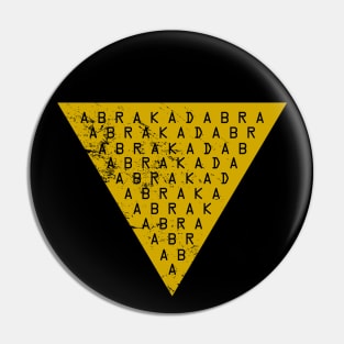 Abrakadabra Pin