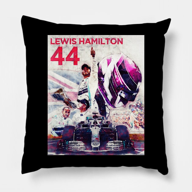 Lewis W11 Pillow by throwback