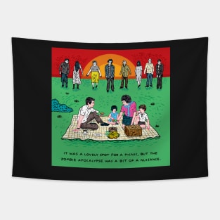 Apocalyptic Picnic Tapestry