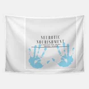 Neurotic Nourishment Podcast Sticker Tapestry