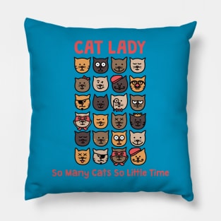 Cat Lady Pillow